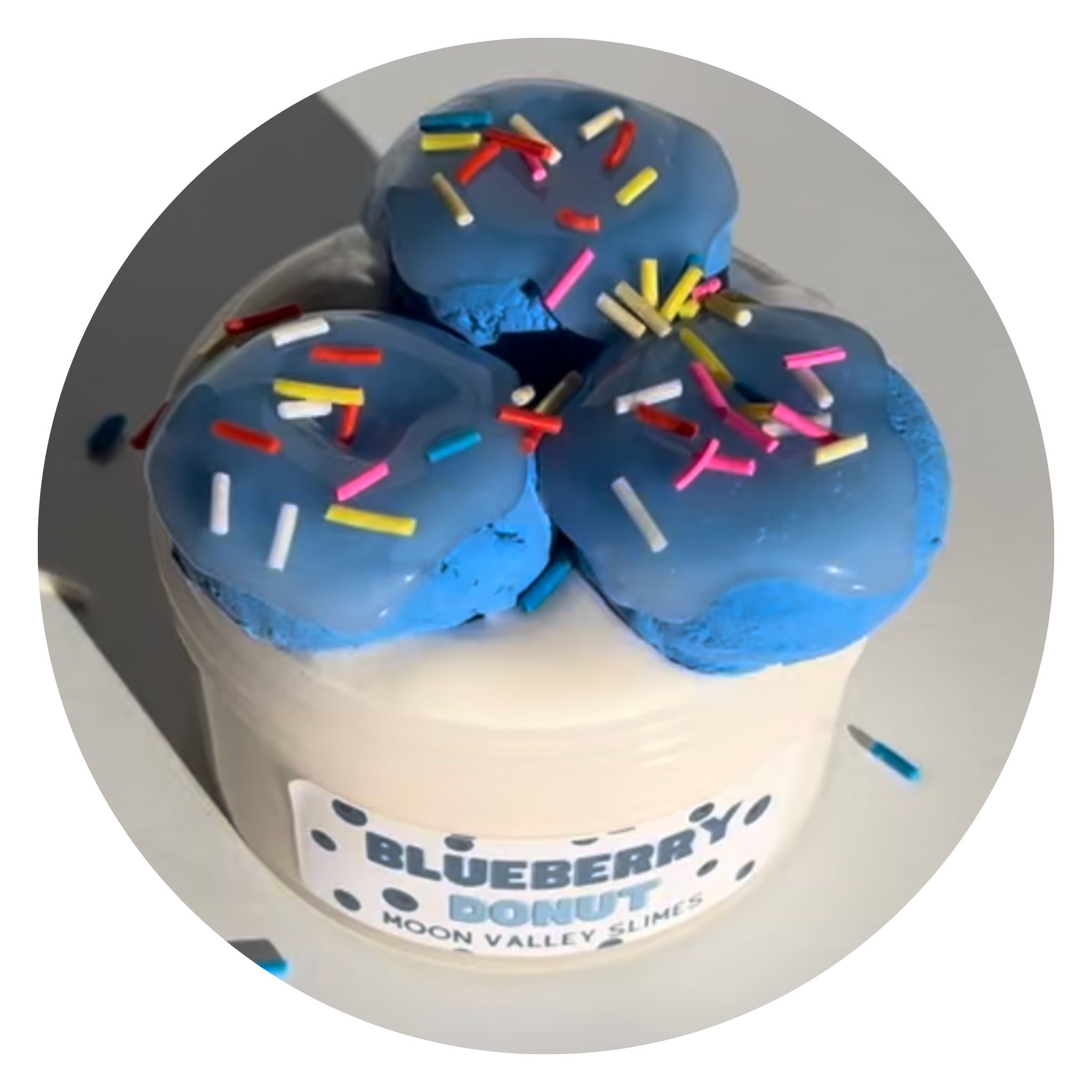 Blueberry Donuts (New Scent) – Moon Valley Slimes