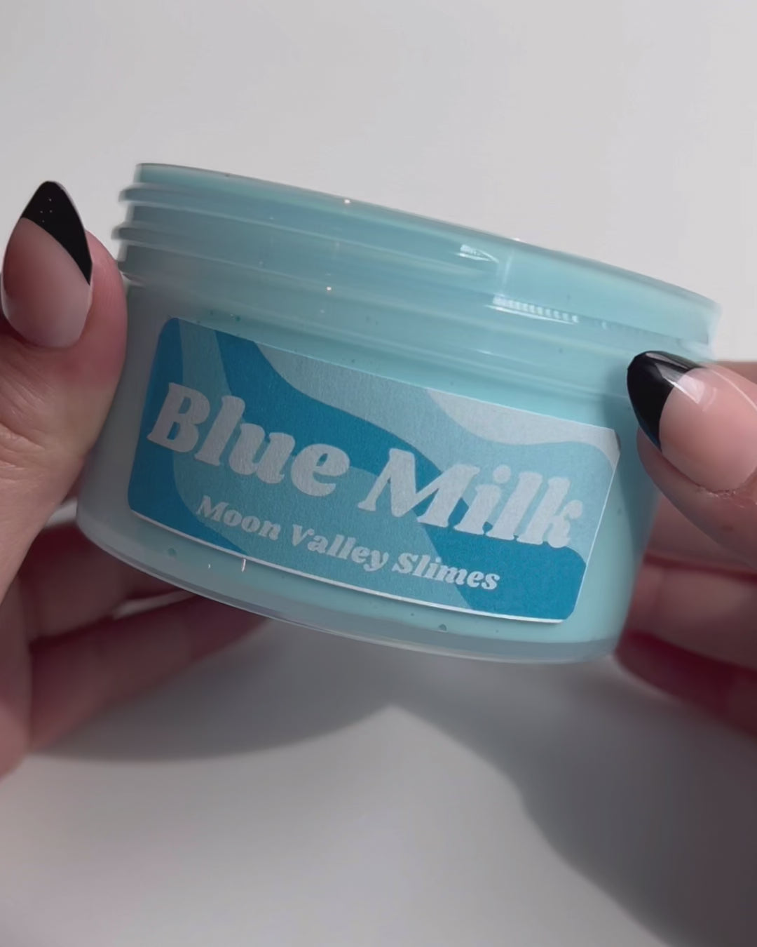 Blue Milk, Thick & Glossy Slime, Scented Sweetened Condensed Milk